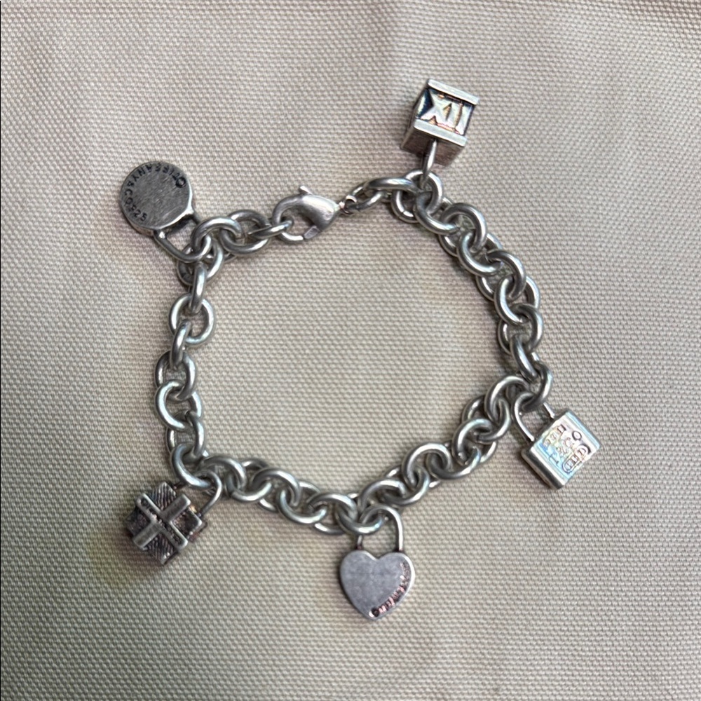 Silver Charm Bracelet